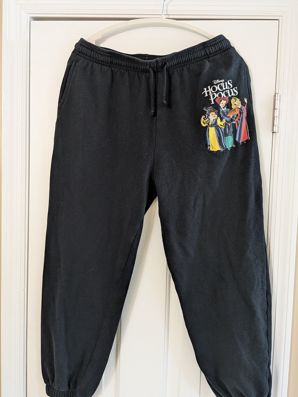 Disney Black Hocus Pocus Girls' Jogger Sweatpants